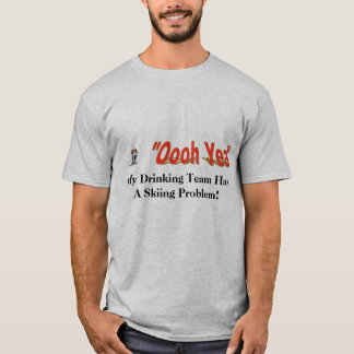 T-shirt Équipe de ski de Yea d'Oooh
