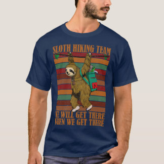 T-shirt Équipe de Sloth Randonnée