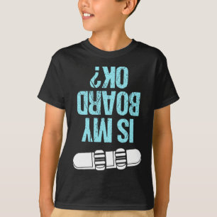 T-shirt Équipe de snowboard Snowboard Joueur Hiver Sport