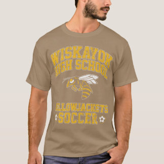T-shirt Équipe de soccer Wiskayok High School Yellowjacket