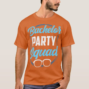 T-shirt Équipe de soirée de célibataire Épouse Mari
