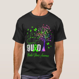T-shirt Équipe De Soutien À La Sensibilisation Aux Maladie