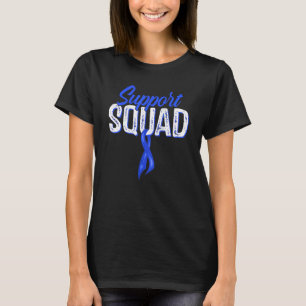 T-shirt Équipe de soutien Alopecia Areata Awareness Blue R