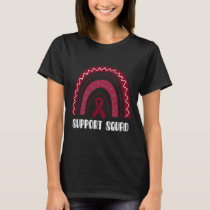 T-shirt Équipe de soutien Arc-en-ciel Bourgogne Cerveau An
