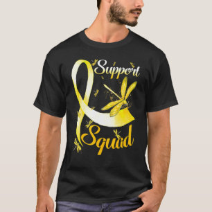 T-shirt Équipe de soutien aux guerriers Lutte contre l'obé