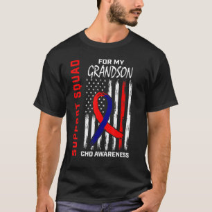 T-shirt Équipe de soutien aux maladies cardiaques du petit