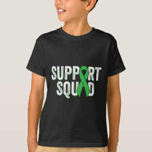 T-shirt Équipe de soutien aux maladies - Ruban de sensibil