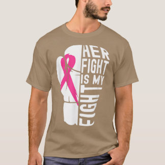 T-shirt Équipe de soutien aux maris de sensibilisation au