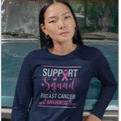 T-shirt Équipe de soutien - Conception de sensibilisation 