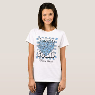 T-shirt Équipe de soutien contre le cancer de la prostate