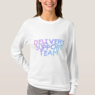 T-shirt Équipe de soutien de la livraison