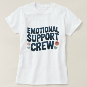 T-shirt Équipe de soutien émotionnel École Remerciement au