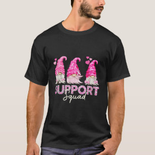 T-shirt Équipe de soutien Gnome K Ribbon combat le cancer