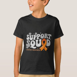 T-shirt Équipe de soutien Guerre de sensibilisation à la l