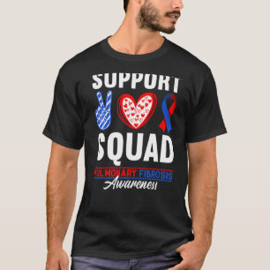 T-shirt Équipe de soutien I Maladie pulmonaire Embolisme p