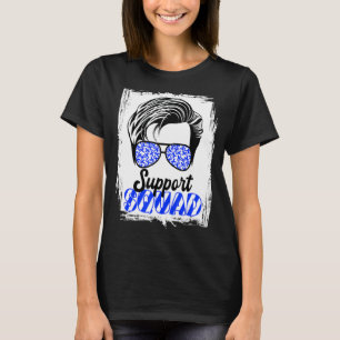 T-shirt Équipe De Soutien I Me Cfs Myalgale Encéphalomyéli