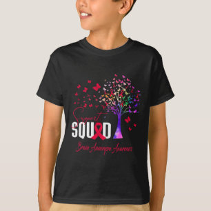 T-shirt Équipe de soutien pour la sensibilisation à l'anév