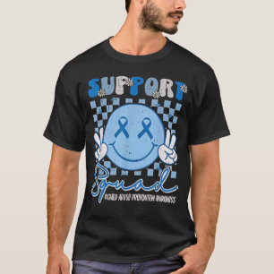 T-shirt Équipe de soutien Prévention de la maltraitance de