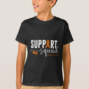 T-shirt Équipe de soutien Sensibilisation à la sclérose en