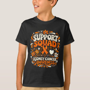 T-shirt Équipe de soutien sensibilisation au cancer du rei
