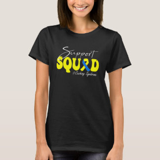 T-shirt Équipe de soutien Sensibilisation au syndrome de C