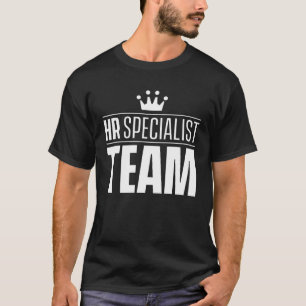 T-shirt Équipe de spécialistes des RH Département des ress