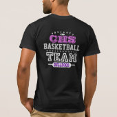 T-shirt Équipe de sport d'école (Dos)