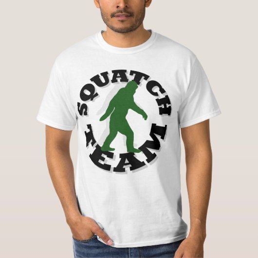 T-shirt Équipe de squatch (Devant)