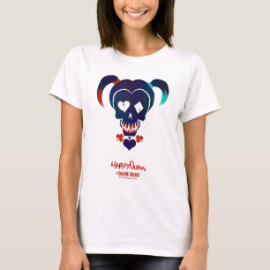 T-shirt Équipe de suicide   Harley Quinn Head Icon