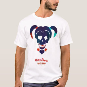 T-shirt Équipe de suicide   Harley Quinn Head Icon