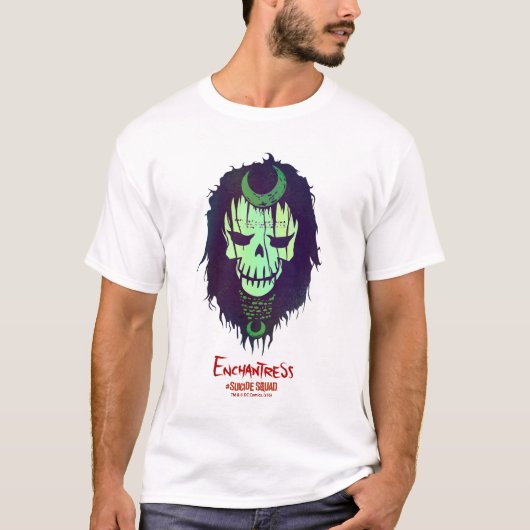 T-shirt Équipe de suicide | Icône de tête de l'enchanteuse (Devant)