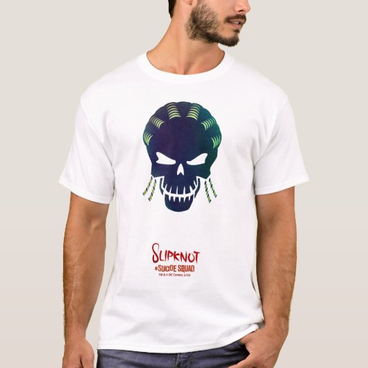 T-shirt Équipe de suicide | Icône de tête de point (Devant)