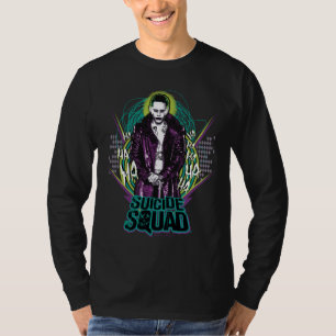 T-shirt Équipe de suicide Joker Retro Rock Graphic