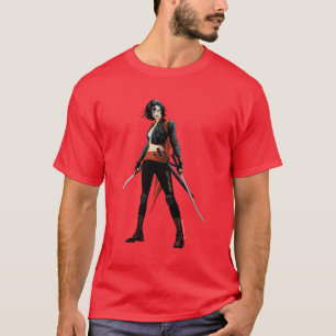 T-shirt Équipe de suicide Katana Comic Book Art