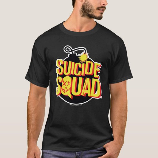 T-shirt Équipe de suicide | Logo de la bombe 2 (Devant)