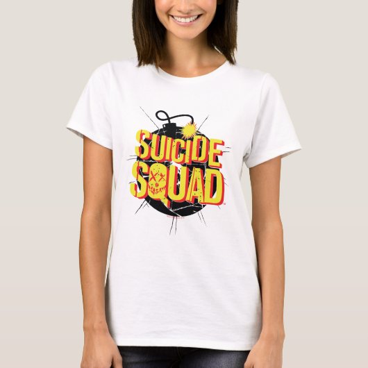 T-shirt Équipe de suicide | Logo de la bombe 3 (Devant)