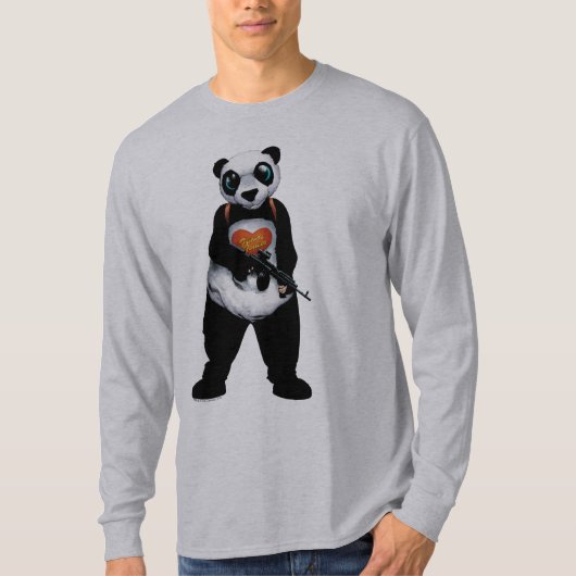 T-shirt Équipe de suicide | Panda 2 (Devant)