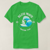 T-shirt Équipe de surf Blue Wave (Design devant)
