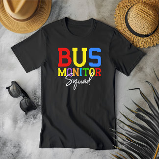 T-shirt Équipe de surveillance des autobus