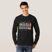 T-shirt Équipe de technologie rétro de l'enseignant de SCI (Devant entier)