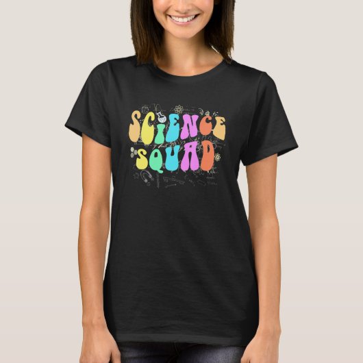 T-shirt Équipe de technologie STEM de l'équipe de technolo (Devant)