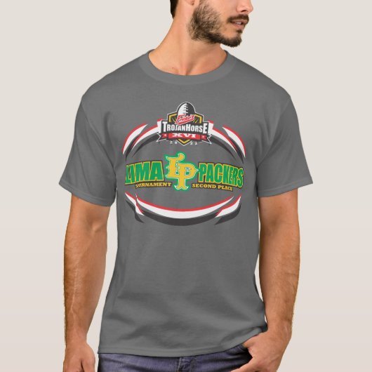 T-shirt Équipe de tournoi cheval de Troie 2022 de Lima Pac (Devant)