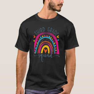 T-shirt Équipe De Troisième Année Bonjour Premier Jour De