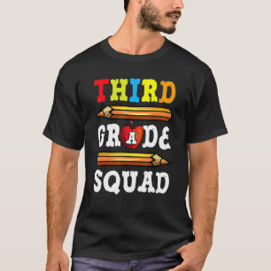 T-shirt Équipe de troisième année Retour à l'école Enseign