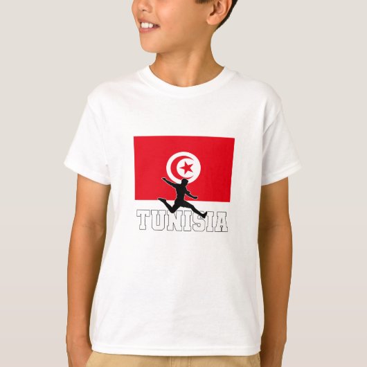T-shirt Équipe de Tunisie de football (Devant)