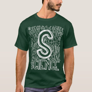 T-shirt Équipe De Typographie Scientifique Enseignant Des