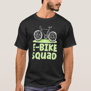 T-shirt Équipe de vélo électrique cycliste cycliste cyclis