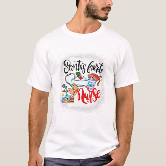T-shirt Équipe de vie d'infirmière préférée (Devant)