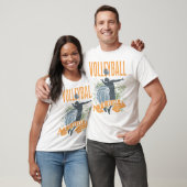 T-shirt Équipe de volley-ball (Unisexe)