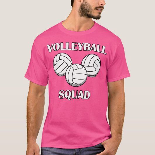 T-shirt Équipe De Volley-Ball Citation Drôle Pour Un Jeu D (Devant)